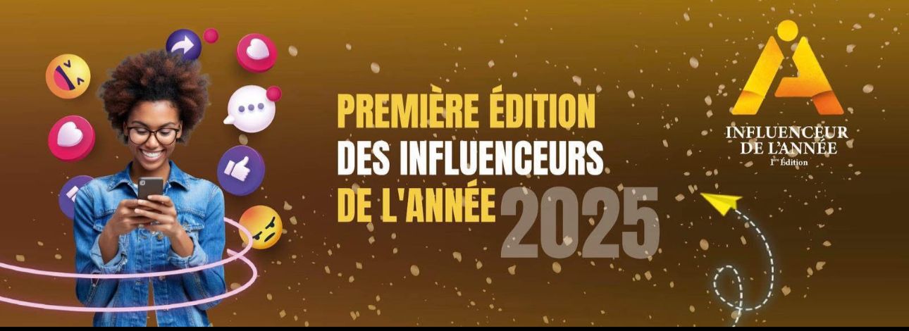 Première édition des influenceurs de l'année 2025